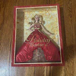 Barbie Holiday Decor Red and Gold Edition
